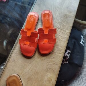 Women's Orange Sandals